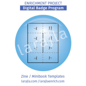 Zine / Minibook Templates Badge Program