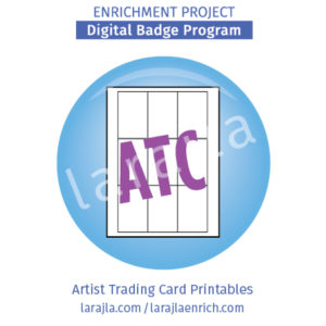 Badge Program: Artist Trading Card Printables