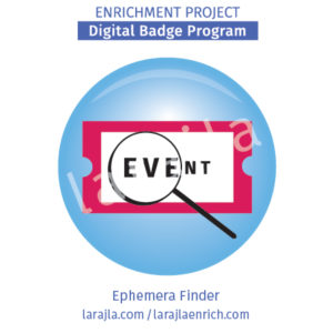 Badge: Ephemera Finder